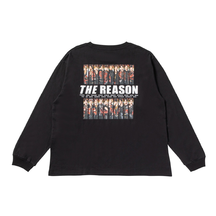 THE REASON フォトロングスリーブTシャツ/BLACK 詳細画像 カラー共通 1