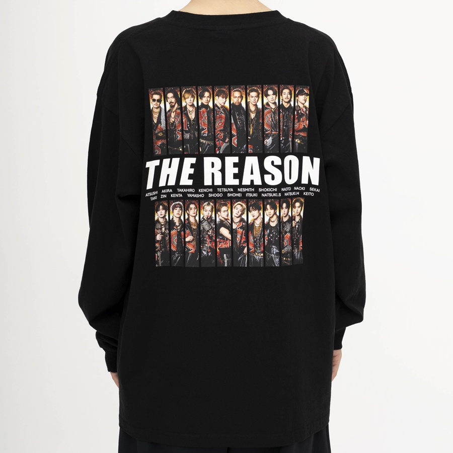 THE REASON フォトロングスリーブTシャツ/BLACK 詳細画像 カラー共通 5