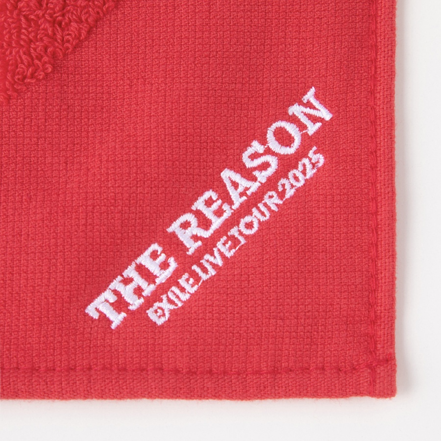 THE REASON ロゴハンドタオル 詳細画像 カラー共通 1