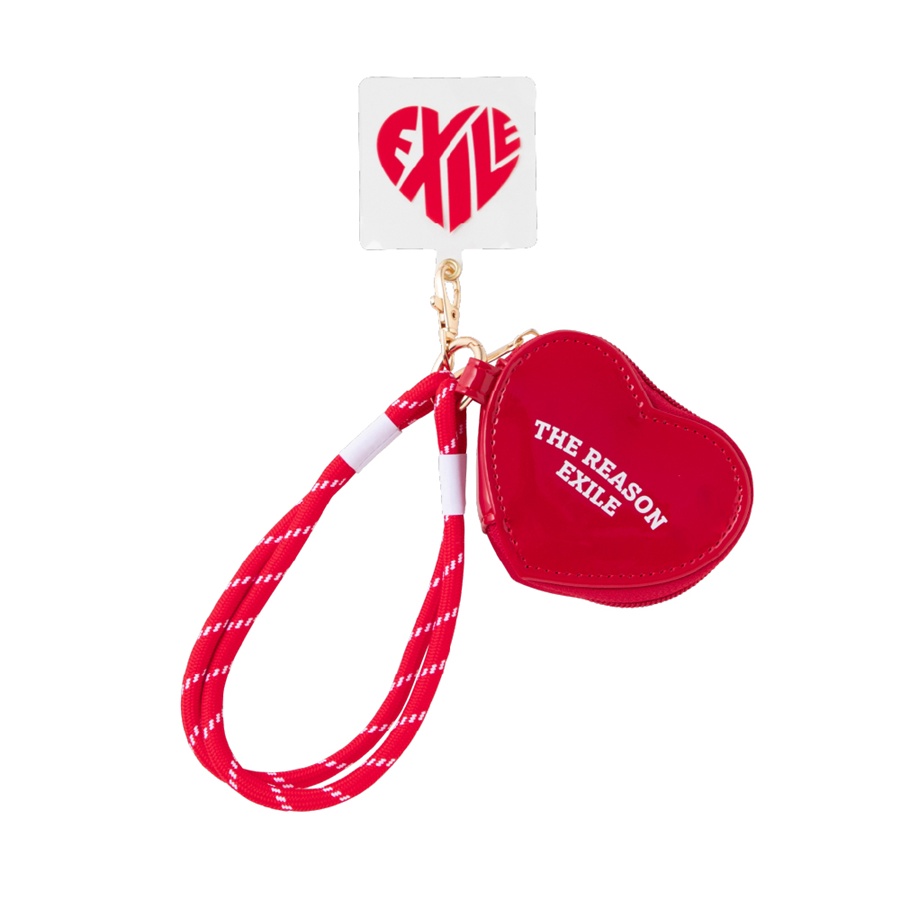 THE REASON コインケース付きストラップ 詳細画像 RED 1