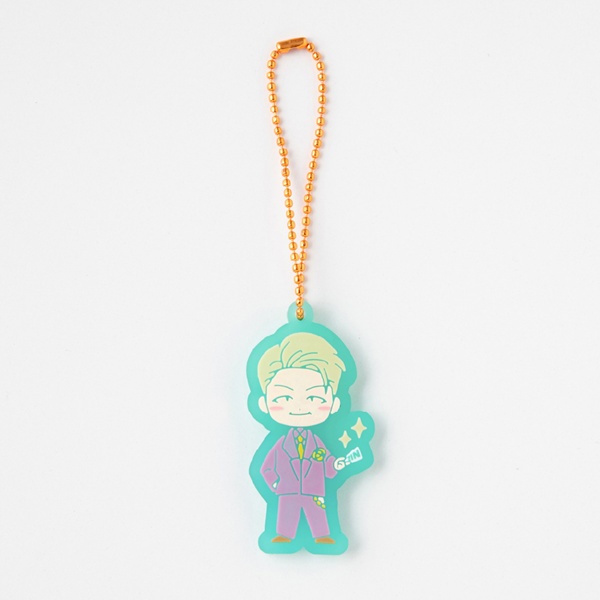 THE REASON ラバーキーホルダー＆ステッカーセット/STARTING MEMBER/全9種 詳細画像