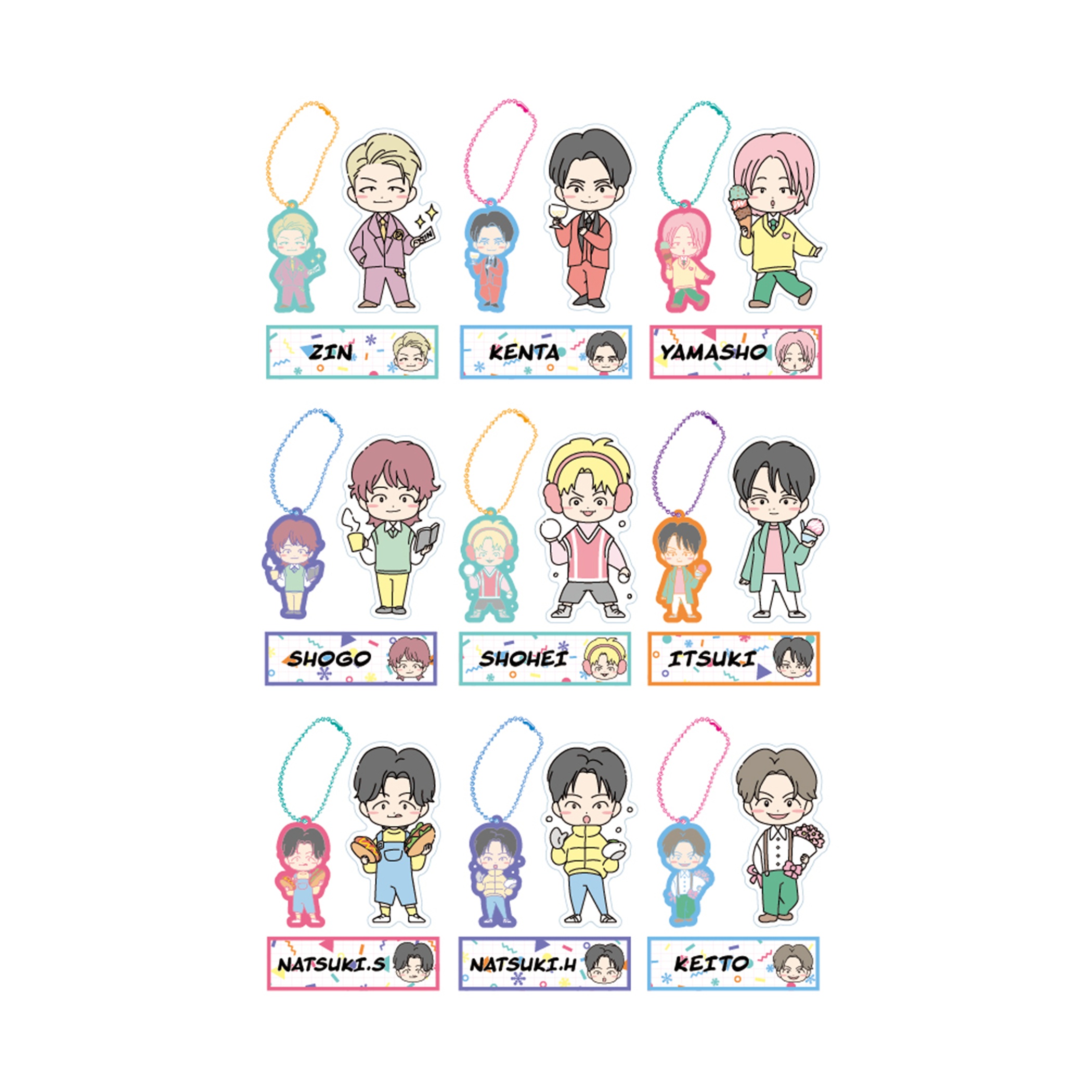 EXILE TRIBE STATION ONLINE STORE｜THE REASON ラバーキーホルダー