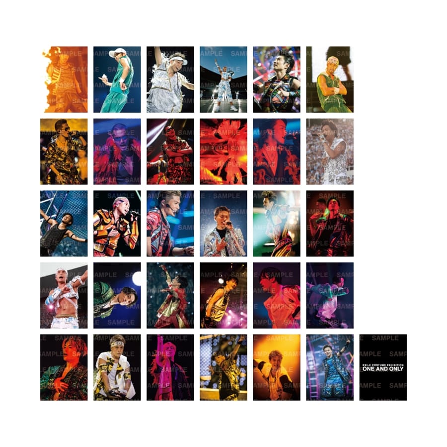 EXILE COSTUME EXHIBITION 2025 フォトカード/全30種+シークレット7種 詳細画像 OTHER 1