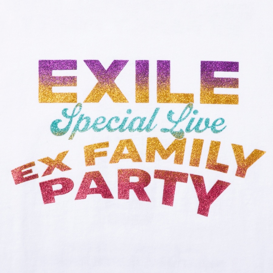 EX FAMILY PARTY ロングスリーブTシャツ/WHITE 詳細画像 カラー共通 2