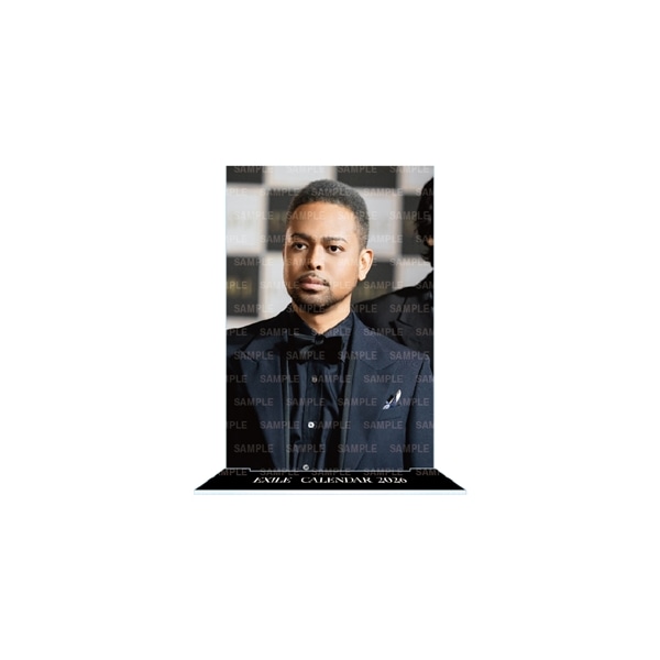 EXILE 2026 カレンダー アクリルパネル 詳細画像