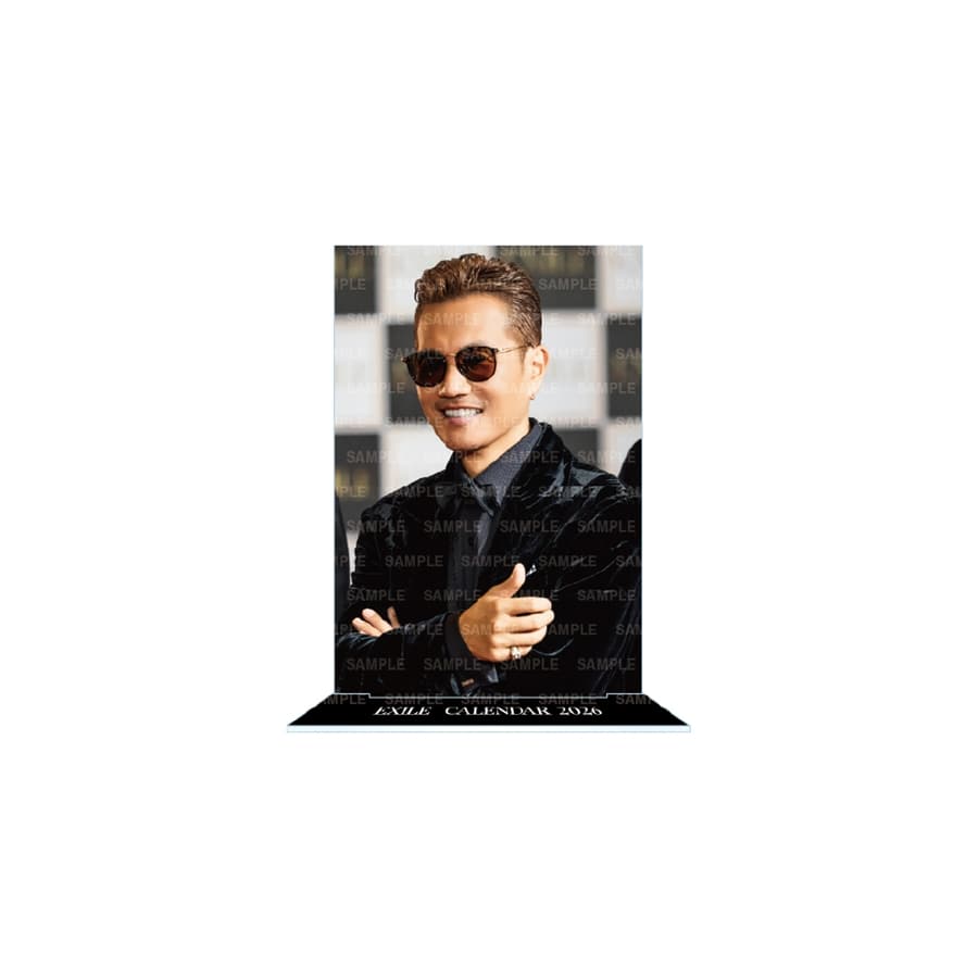 EXILE 2026 カレンダー アクリルパネル 詳細画像 EXILE ATSUSHI 1