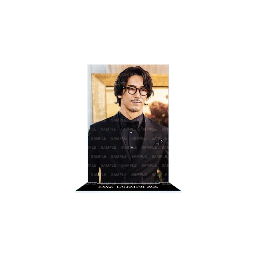 EXILE 2026 カレンダー アクリルパネル 詳細画像 小林直己 1