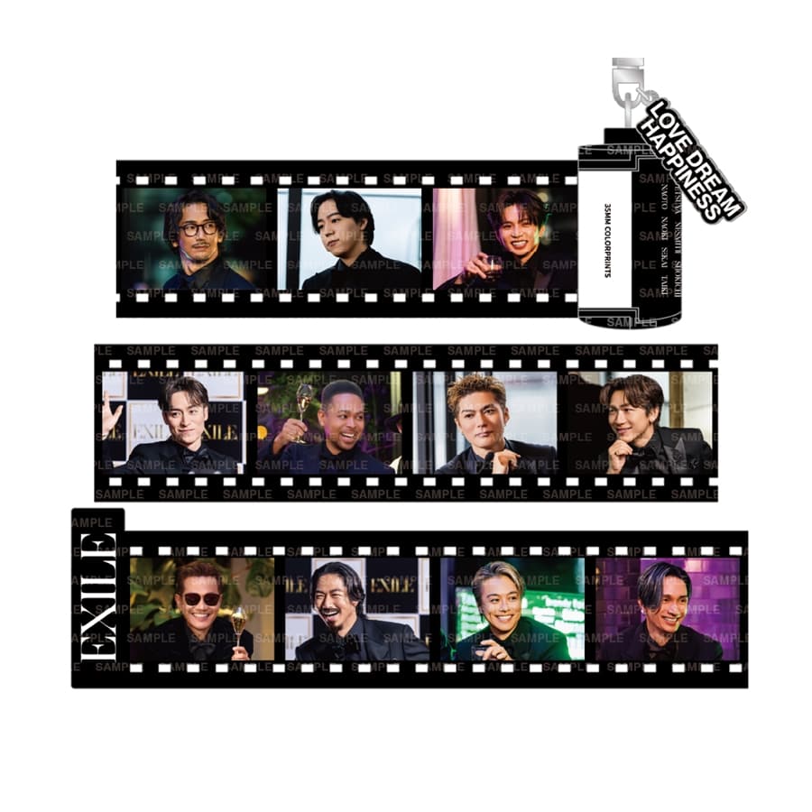 EXILE 2026 カレンダー フィルムキーホルダー 詳細画像 カラー共通 1