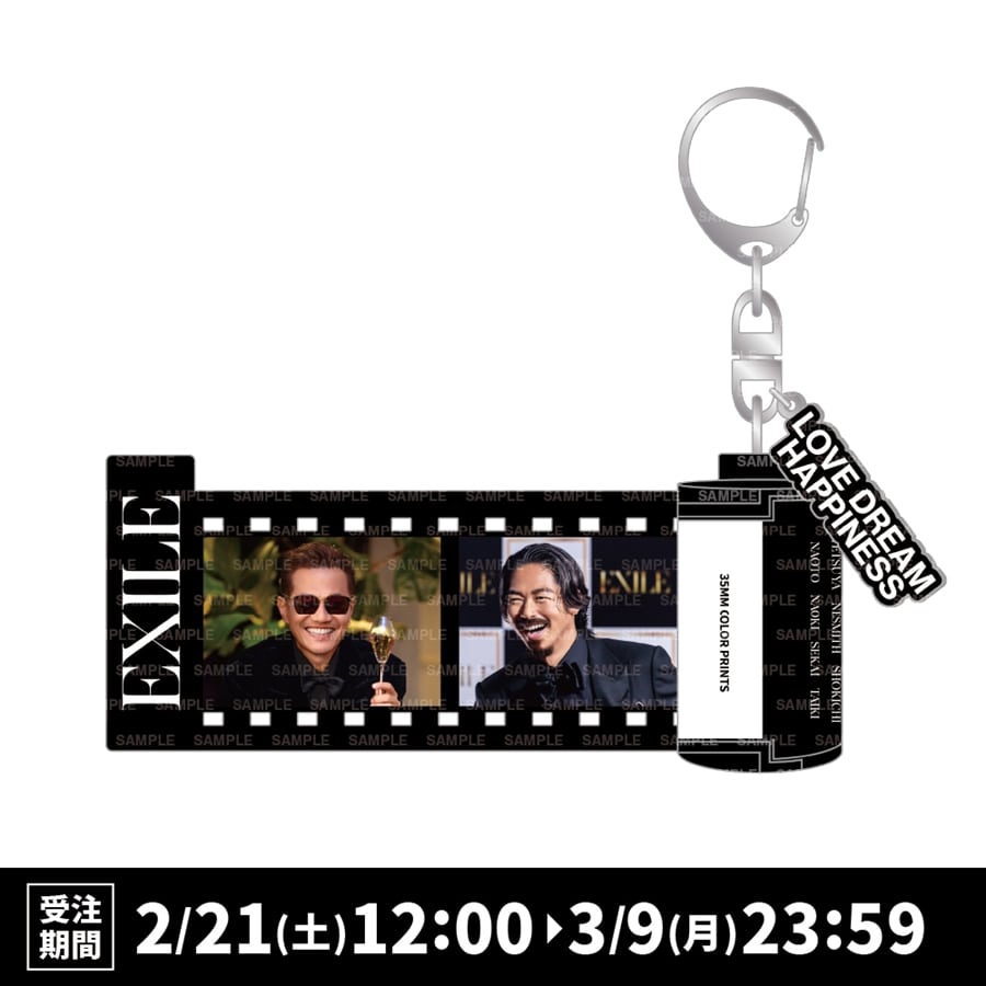 EXILE 2026 カレンダー フィルムキーホルダー 詳細画像 EXILE 1