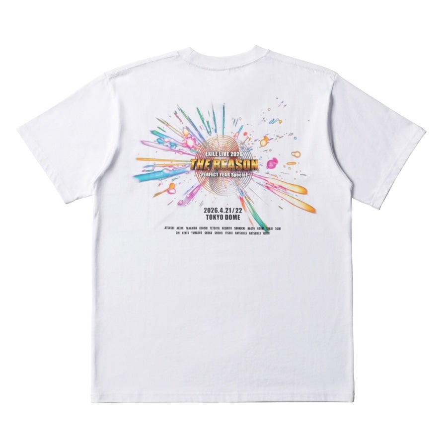 THE REASON ～PERFECT YEAR Special～ ツアーTシャツ/WHITE 詳細画像 カラー共通 1