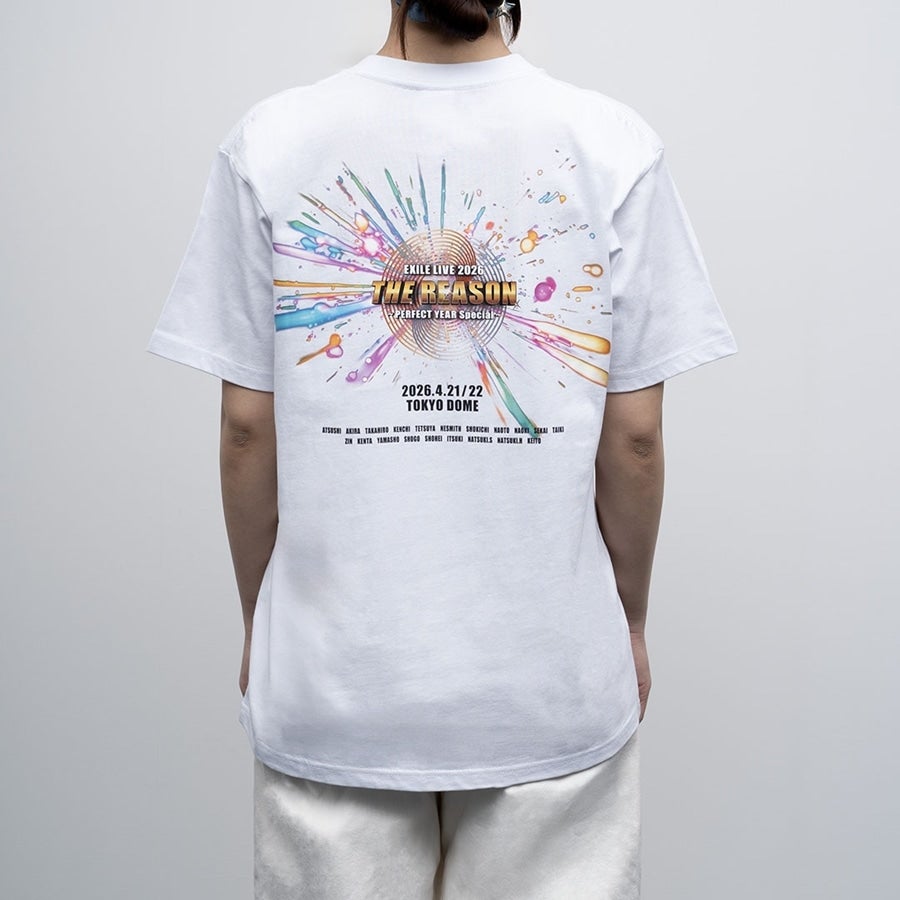 THE REASON ～PERFECT YEAR Special～ ツアーTシャツ/WHITE 詳細画像 カラー共通 5