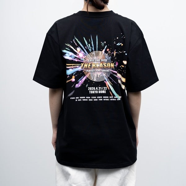 THE REASON ～PERFECT YEAR Special～ ツアーTシャツ/BLACK 詳細画像