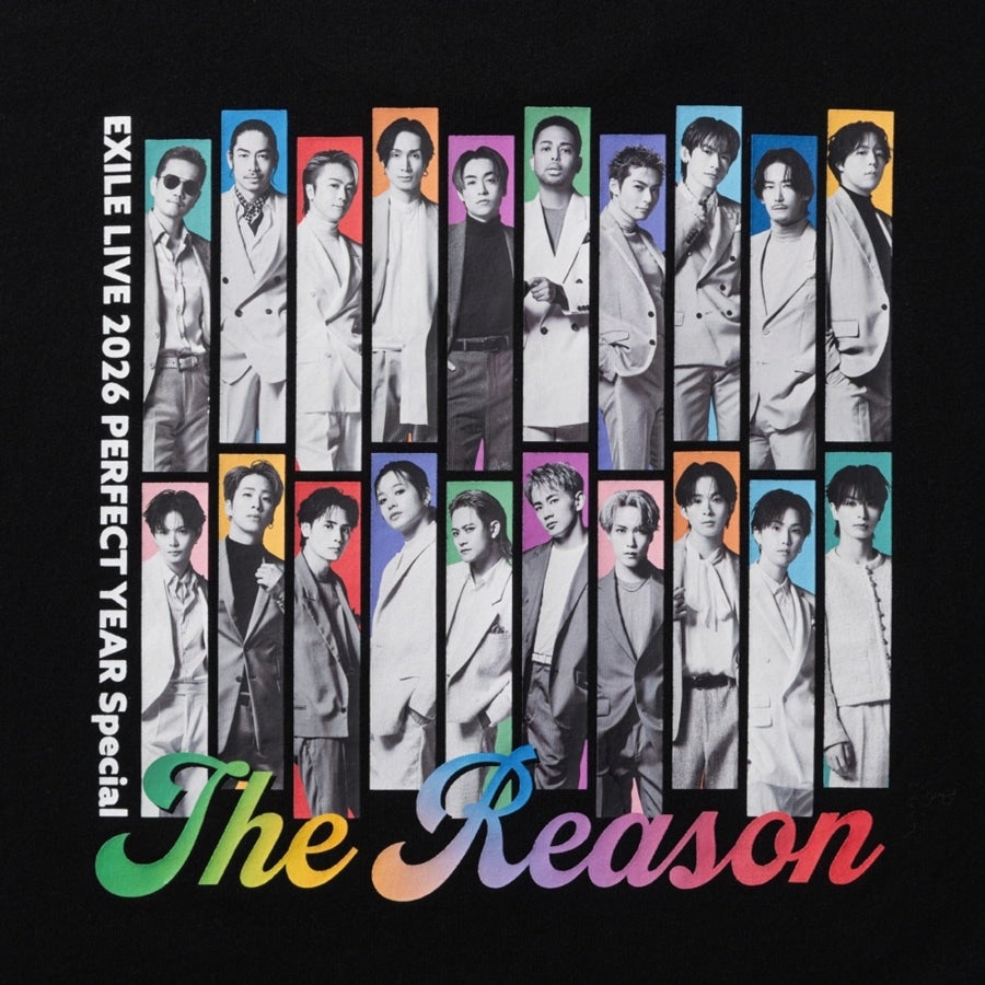 THE REASON ～PERFECT YEAR Special～ フォトロングスリーブTシャツ/BLACK 詳細画像 カラー共通 3
