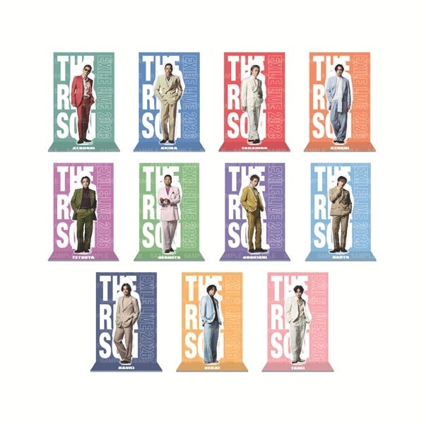 THE REASON ～PERFECT YEAR Special～ アクリルスタンド/EXILE/全11種 詳細画像