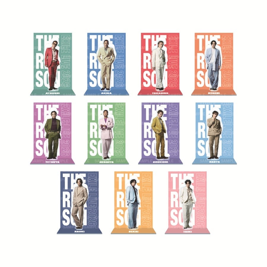THE REASON ～PERFECT YEAR Special～ アクリルスタンド/EXILE/全11種 詳細画像 カラー共通 1