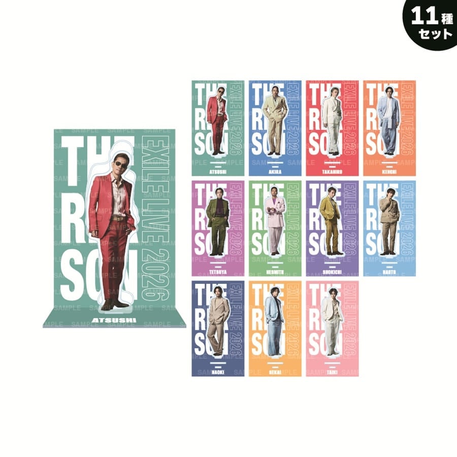 THE REASON ～PERFECT YEAR Special～ アクリルスタンド/EXILE/11種セット 詳細画像 OTHER 1