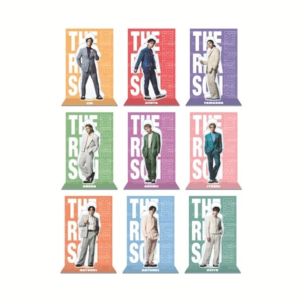 THE REASON ～PERFECT YEAR Special～ アクリルスタンド/STARTING MEMBER/9種セット 詳細画像