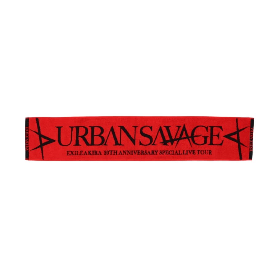 URBAN SAVAGE マフラータオル 詳細画像 RED 1