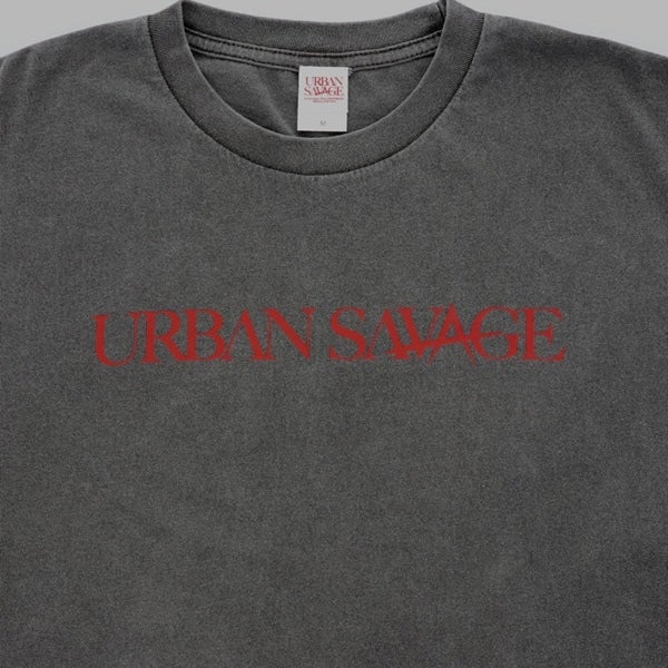 URBAN SAVAGE ツアーTシャツ/CHARCOAL GRAY 詳細画像