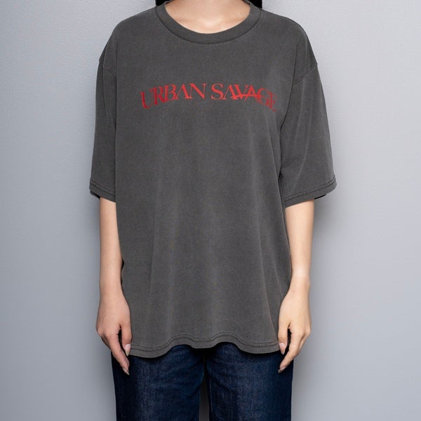 URBAN SAVAGE ツアーTシャツ/CHARCOAL GRAY 詳細画像
