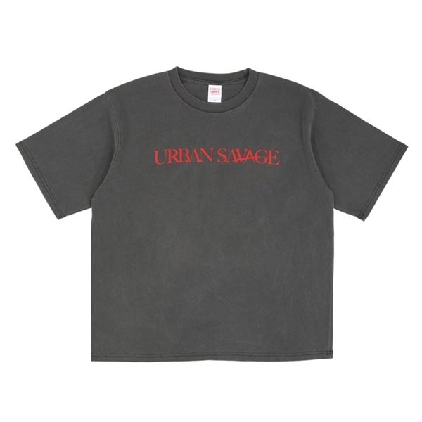 URBAN SAVAGE ツアーTシャツ/CHARCOAL GRAY