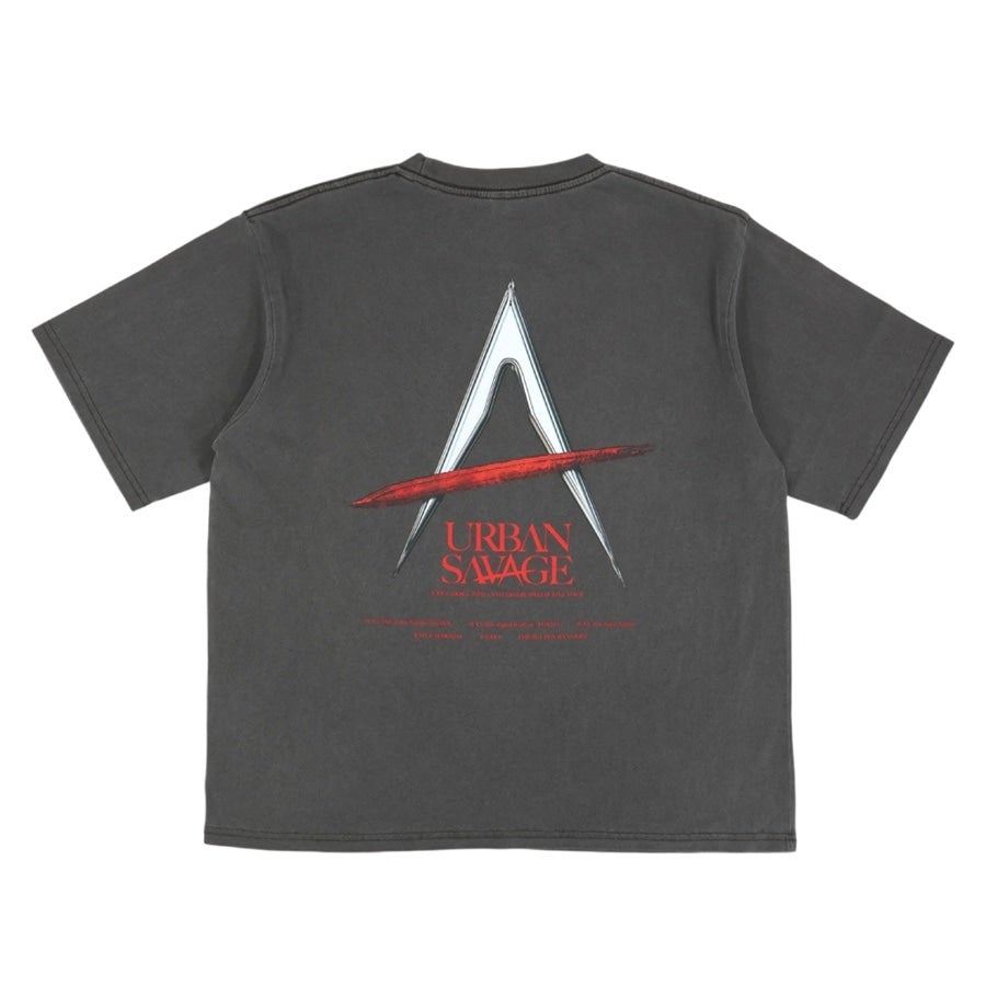 URBAN SAVAGE ツアーTシャツ/CHARCOAL GRAY 詳細画像 カラー共通 1