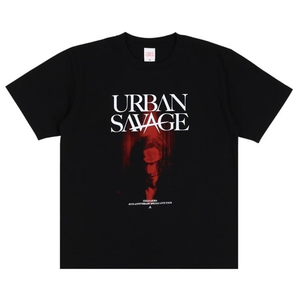 URBAN SAVAGE フォトTシャツ/BLACK