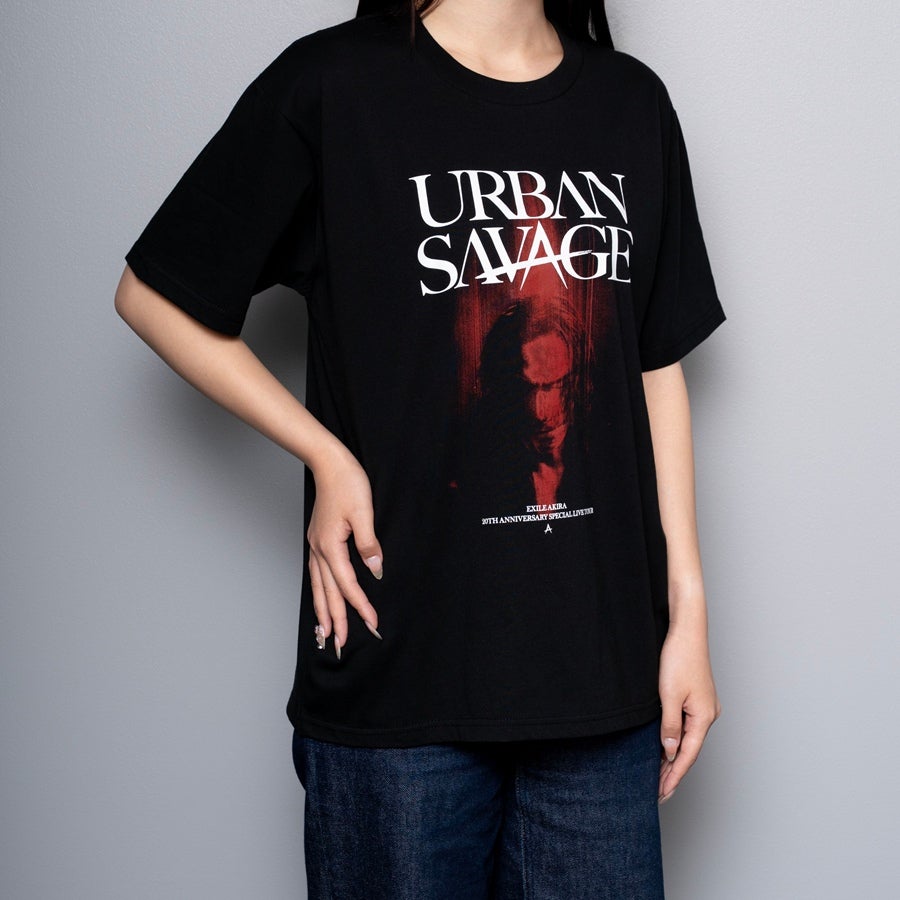 URBAN SAVAGE フォトTシャツ/BLACK 詳細画像 カラー共通 2