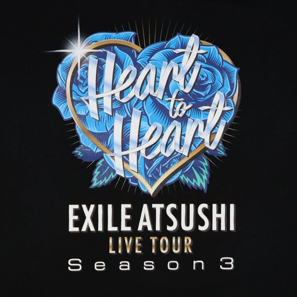 Heart to Heart Season 3 ツアーTシャツ/BLACK 詳細画像