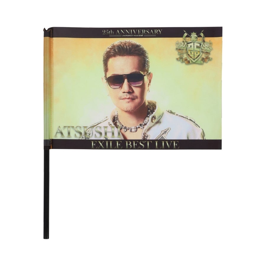 25th BEST LIVE ビジュアルフラッグ/EXILE ATSUSHI 詳細画像 EXILE ATSUSHI 1