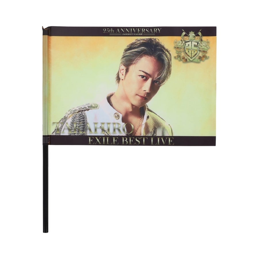 25th BEST LIVE ビジュアルフラッグ/EXILE TAKAHIRO 詳細画像 EXILE TAKAHIRO 1
