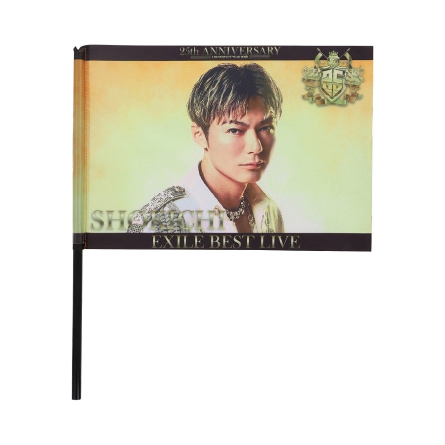 25th BEST LIVE ビジュアルフラッグ/EXILE SHOKICHI 詳細画像 EXILE SHOKICHI 1