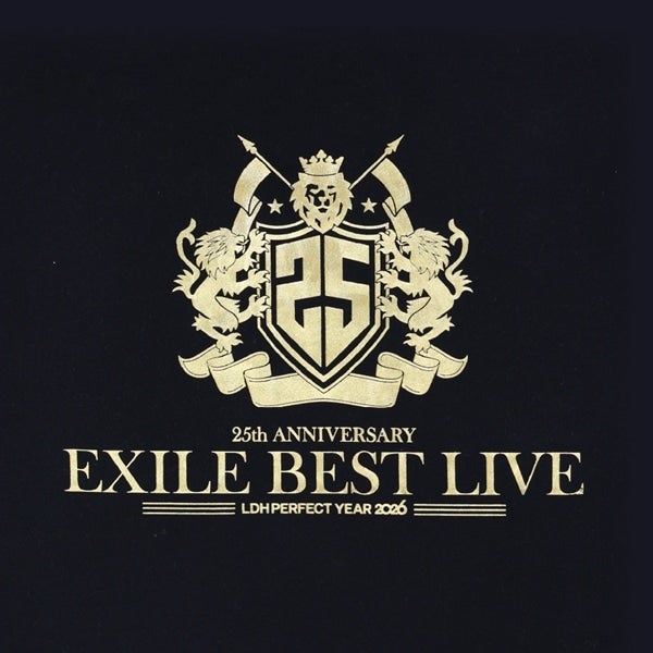 25th BEST LIVE ツアーTシャツ/BLACK 詳細画像