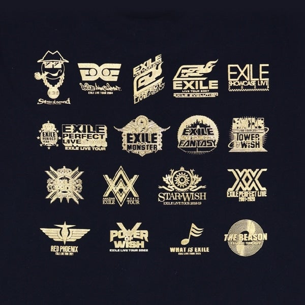 25th BEST LIVE ツアーTシャツ/BLACK 詳細画像