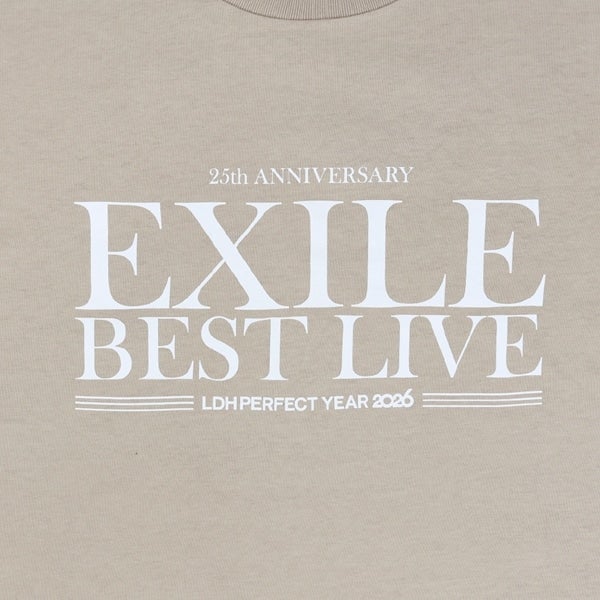 25th BEST LIVE ツアーTシャツ/GRAYBEIGE 詳細画像