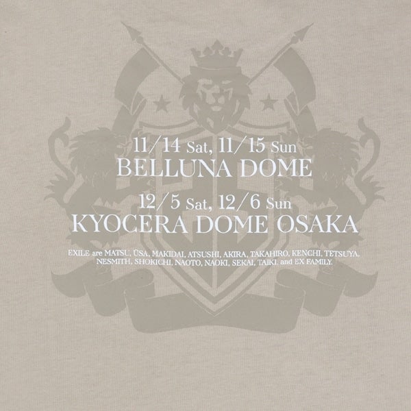 25th BEST LIVE ツアーTシャツ/GRAYBEIGE 詳細画像