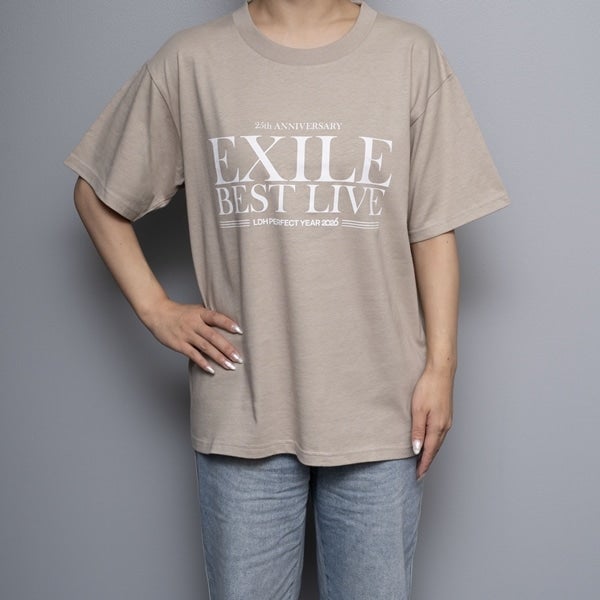 25th BEST LIVE ツアーTシャツ/GRAYBEIGE 詳細画像