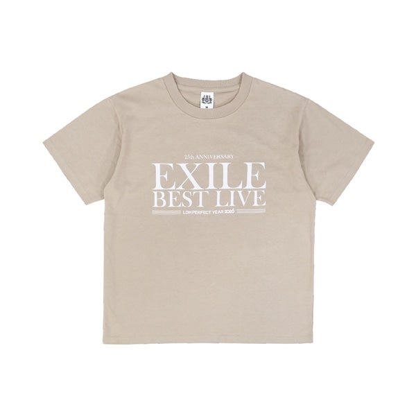 25th BEST LIVE ツアーTシャツ/GRAYBEIGE