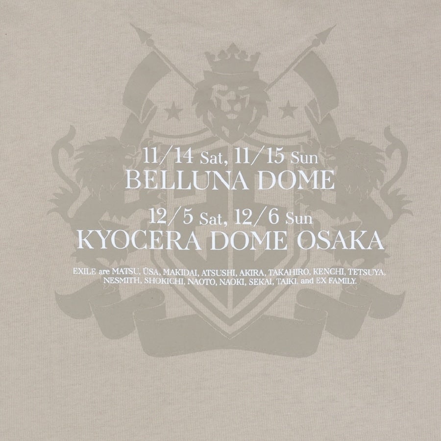 25th BEST LIVE ツアーTシャツ/GRAYBEIGE 詳細画像 カラー共通 3
