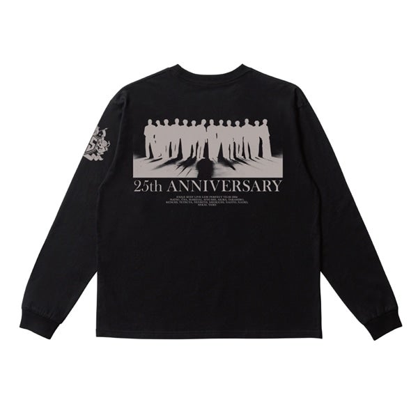 25th BEST LIVE ロングスリーブTシャツ/BLACK 詳細画像