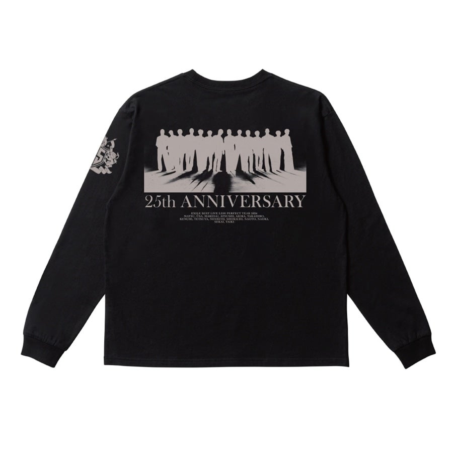 25th BEST LIVE ロングスリーブTシャツ/BLACK 詳細画像 カラー共通 1