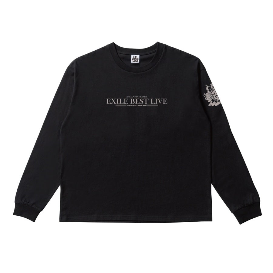 25th BEST LIVE ロングスリーブTシャツ/BLACK 詳細画像 BLACK 1