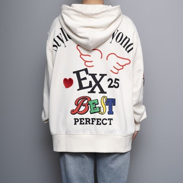 25th BEST LIVE ZIPパーカー/OFFWHITE 詳細画像