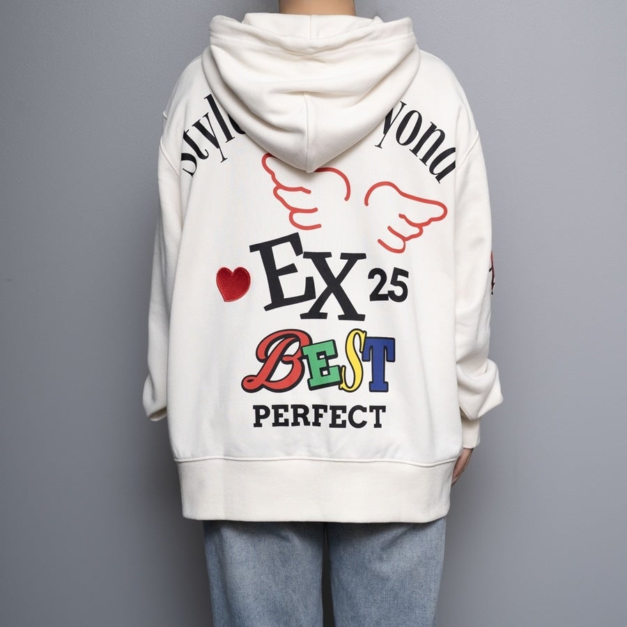 25th BEST LIVE ZIPパーカー/OFFWHITE 詳細画像 カラー共通 6