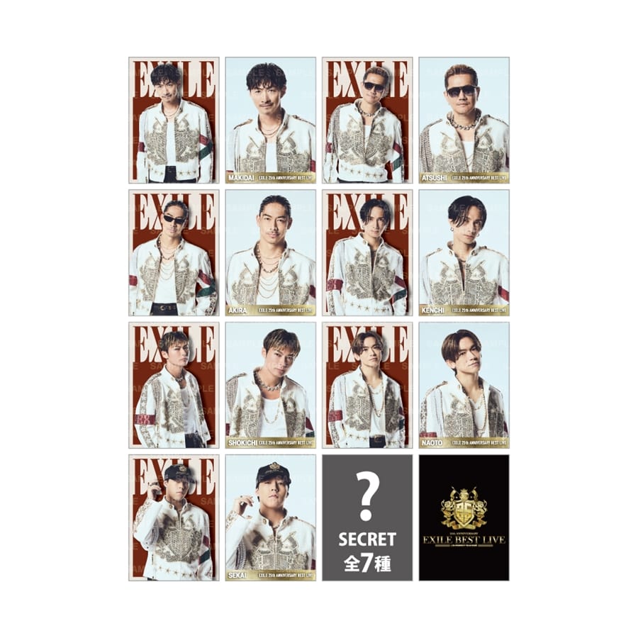 25th BEST LIVE フォトカードB/全14種+シークレット7種 詳細画像 OTHER 1