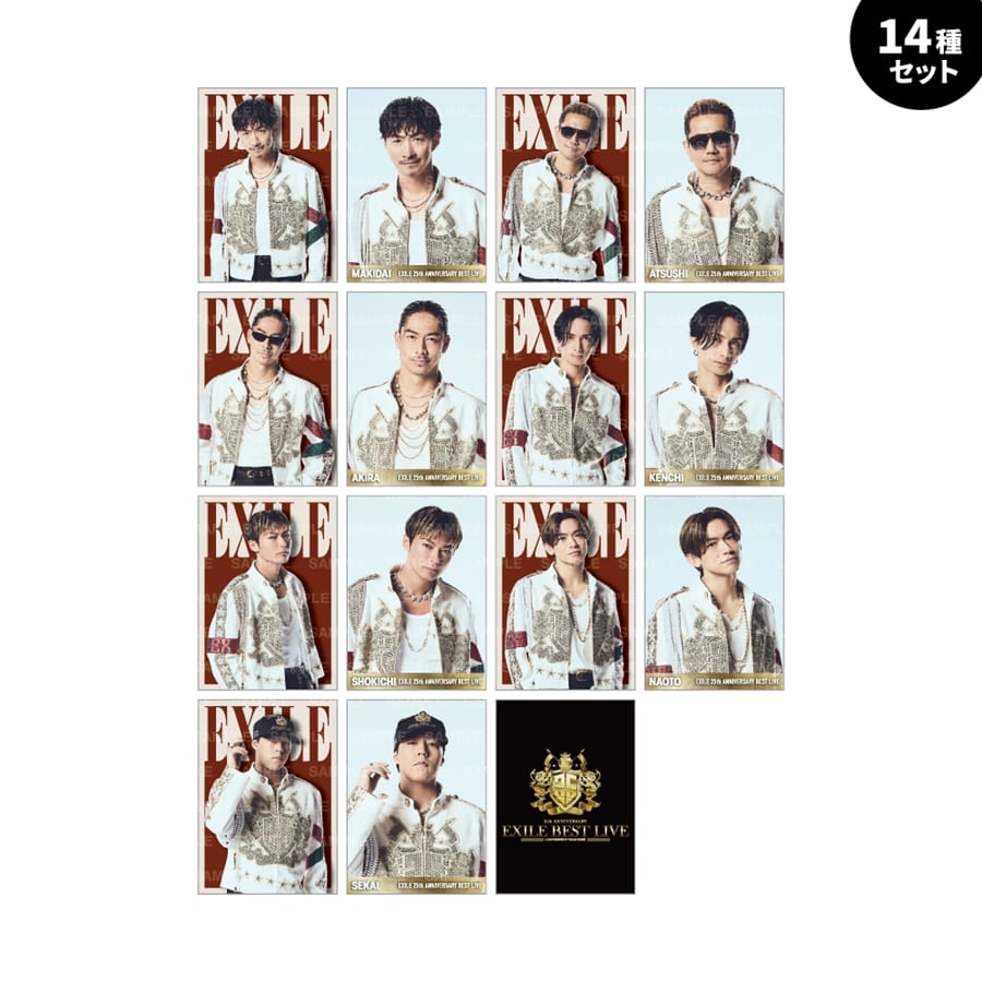 25th BEST LIVE フォトカードB/14種セット 詳細画像 OTHER 1