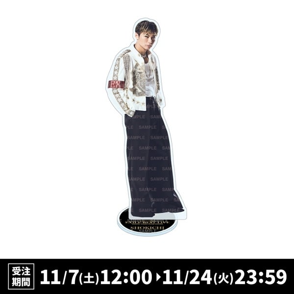 25th BEST LIVE BIGアクリルスタンド/EXILE SHOKICHI