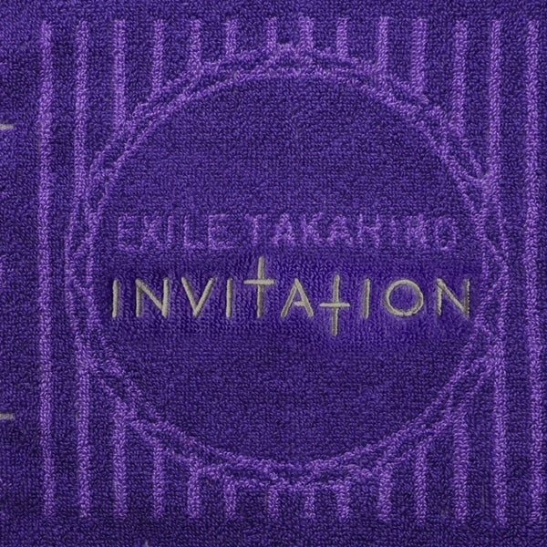 INVITATION ポーチ付きハンドタオル 詳細画像