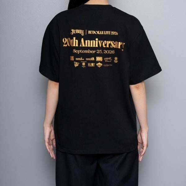 JUBILEE ロゴTシャツ/BLACK 詳細画像