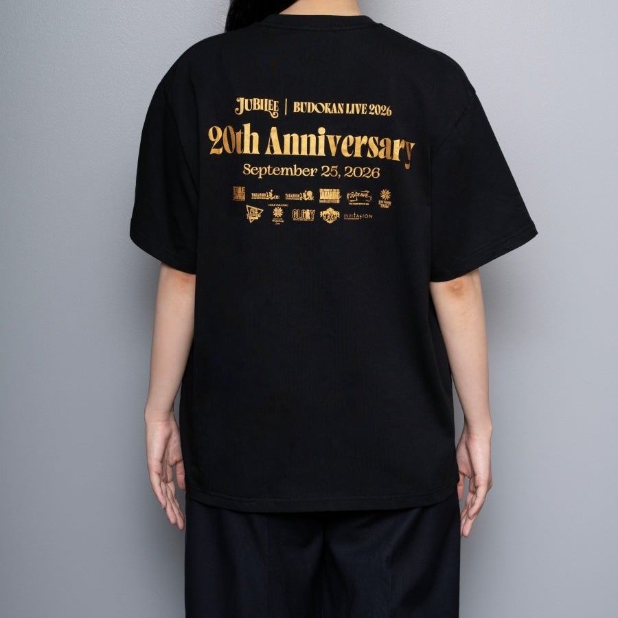 JUBILEE ロゴTシャツ/BLACK 詳細画像 カラー共通 5